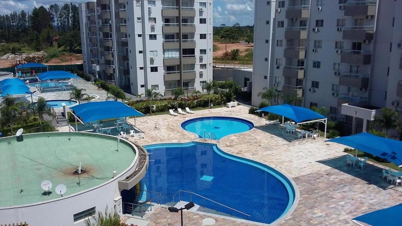 Apartamento Lagoa Quente Caldas Novas Bagian luar foto
