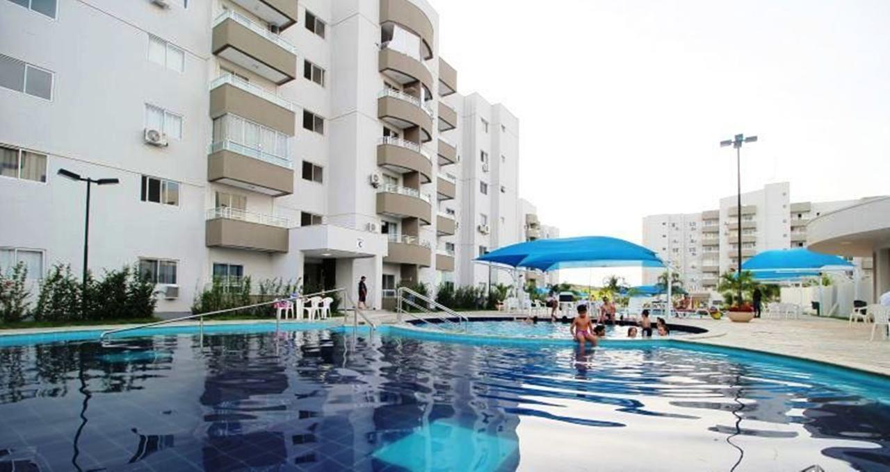 Apartamento Lagoa Quente Caldas Novas Bagian luar foto