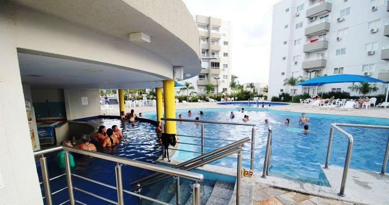 Apartamento Lagoa Quente Caldas Novas Bagian luar foto