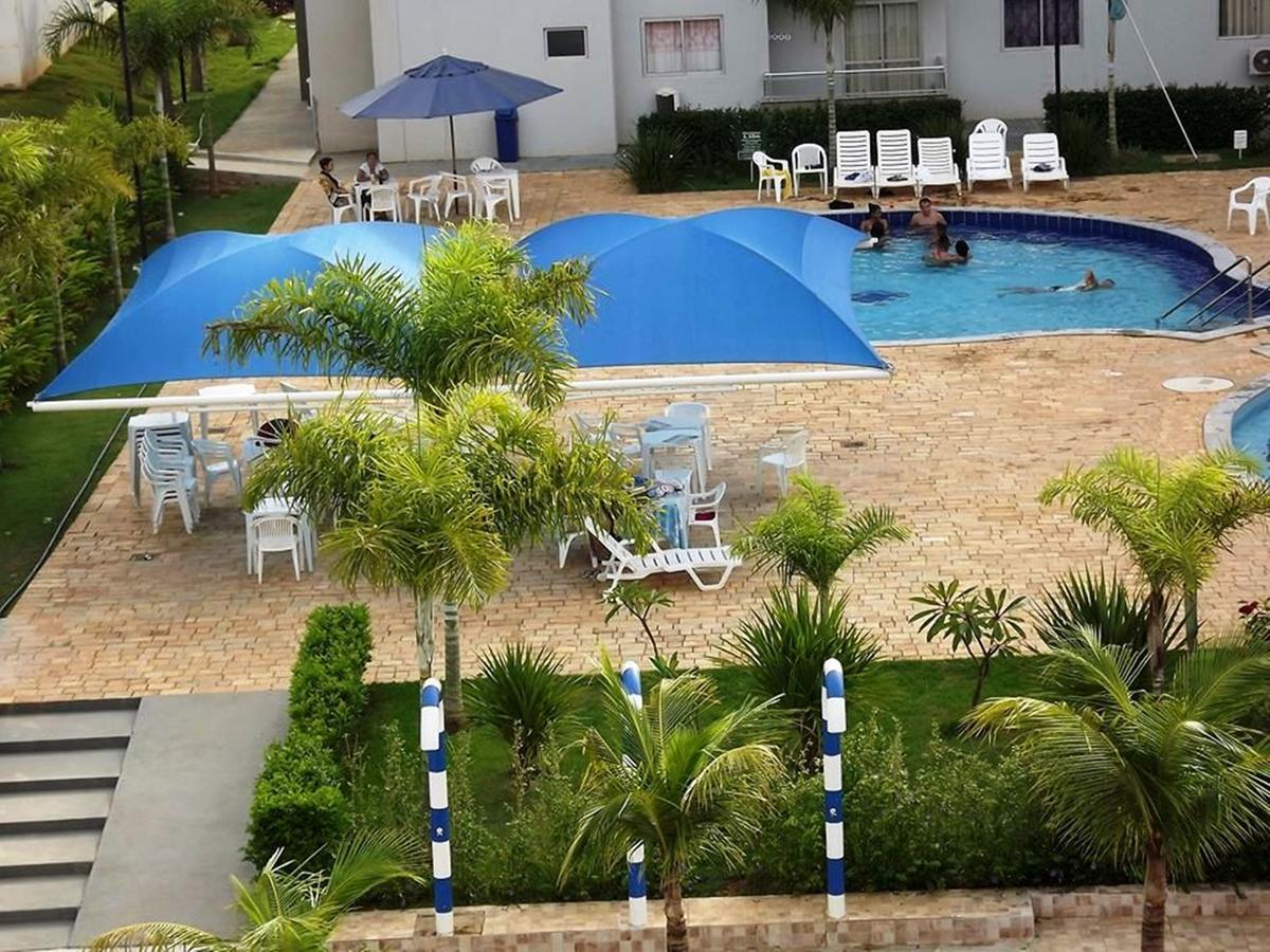 Apartamento Lagoa Quente Caldas Novas Bagian luar foto